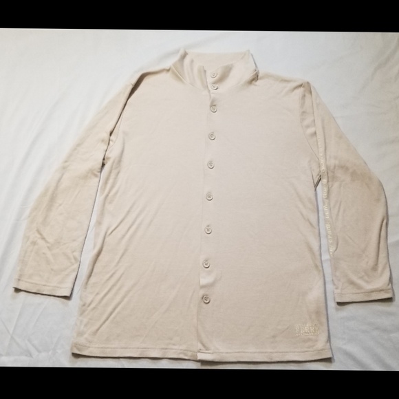 Gianfranco Ferre Other - Korean Air pajama top button up cardigan Large